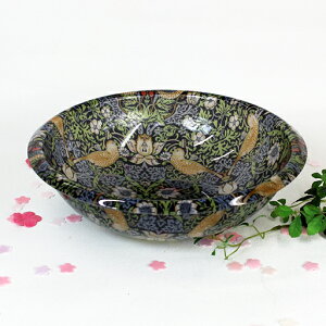 バード&ストロベリー 洗面器(Sサイズ) 直径25cm【落ち着いた色合い/ロイヤルアーデン】