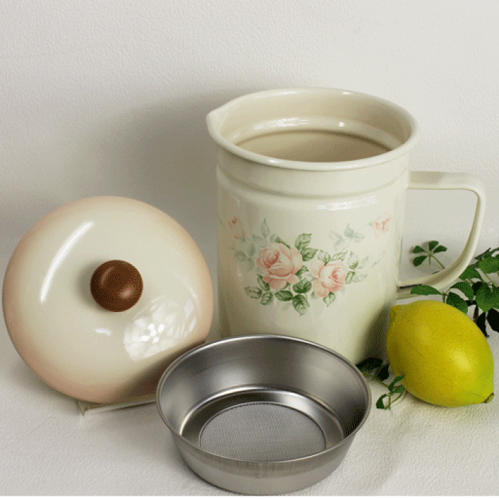 楽天市場】プラン・ド・パリ キャサリン 琺瑯オイルポット【薔薇