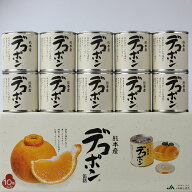【熊本県産　デコポン缶詰　10缶入】くまもと　でこぽん　JAあしきた　あしきた　缶詰　缶詰セット　柑橘…