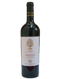 サン・マルツァーノ　イル・プーモ　プリミティーヴォ（赤）[2021]　750ml　【イタリア】【赤ワイン】【プーリア】【フルボディ】【初めての赤ワインに】