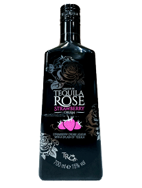テキーラ・ローズ　ストロベリークリーム　15度　700ml 【正規輸入品】【アメリカ】【リキュール】※キャップの一部に若干の凹み箇所あり