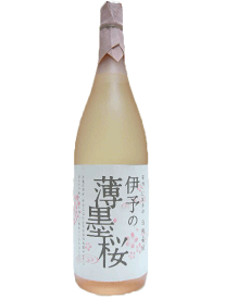 仁喜多津(にきたつ)　伊予の薄墨桜　純米酒　1800ml　【愛媛の地酒】【松山市】