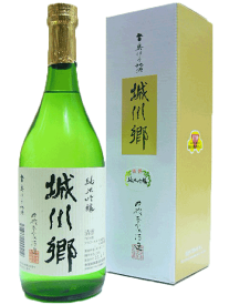 城川郷　純米吟醸　720ml　【箱入り】【愛媛の地酒】【西予市】