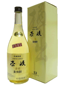 麦焼酎　壱岐スーパーゴールド　22度　720ml　【箱入り】