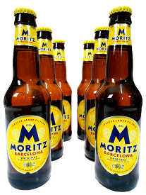 モリッツ (ピルスナー) 4.7% 330ml瓶×6本組　【スペイン】【ビール】【世界のビール】