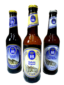 ホフブロイ 3種（オリジナル・ドゥンケル・ヘフェヴァイツェン） 330ml瓶×3本セット　【ドイツビール】【飲み比べ】