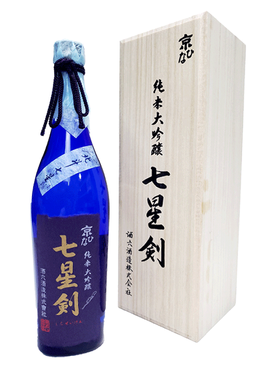 Amazon.co.jp: 京ひな 純米大吟醸 七星剣 : 食品・飲料・お酒