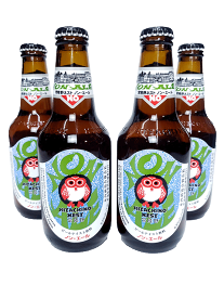 【飲料】常陸野ネスト　ノン・エール　0.3％　330ml瓶×4本組【茨城県】【ビールテイスト飲料】【ノンアルコールビール】【炭酸飲料】