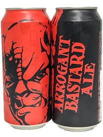 アロガント・バスタードエール Arrogant Bastard Brewing 7.2％ 473ml缶×2本組 【要冷蔵商品】【クラフトビール】【Stone】【アメリカ】【4月新商品】