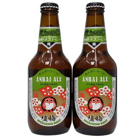 常陸野ネストビール　塩梅(あんばい)エール　サワーエール 7.5度 330ml瓶×2本組　【茨城県】【クラフトビール】