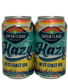 グリーンフラッシュ・ヘイジーウェストコーストIPA 6.5％ 355ml缶×2本組　【要冷蔵商品】【クラフトビール】【アメリカ】【GreenFlash】【4月新商品】