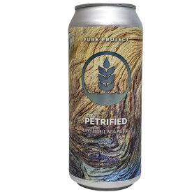 （単品）ピュアプロジェクト　Petrified / ペトリファイド　ヘイジーダブルIPA　8.3％ 473ml缶（単品）【要冷蔵商品】【クラフトビール】【Pure Project】