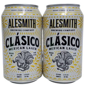 エールスミス　クラシコ・メキシカンラガー 5.2% 355ml缶×2本組【アメリカ】【クラフトビール】【ALESMITH】