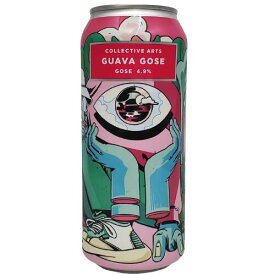 コレクティブアーツ・グァバゴーゼ 4.9% 473ml缶（単品）※デザイン3種類（ランダム）【要冷蔵商品】【クラフトビール】【カナダ】【Collective Arts】【4月新商品】