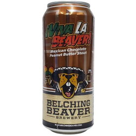 （単品）ベルチングビーバー　ビバ・ラ・ビーバー スタウト 7.5％ 473ml缶 【要冷蔵商品】【クラフトビール】【アメリカ】【Belching Beaver】