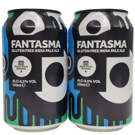 マジックロック・ファンタズマ　グルテンフリーIPA 6.5％ 330ml缶×2本組 【イギリス】【クラフトビール】【5月新商品】