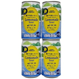 瀬戸内産レモンのレモネードサワー 6% 350ml缶×4本組 【成城石井】【4月新商品】