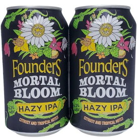 ファウンダーズ・モータルブルーム　ヘイジーIPA 6.2％ 355ml缶×2本組　【要冷蔵商品】【アメリカ】【クラフトビール】【Founders】