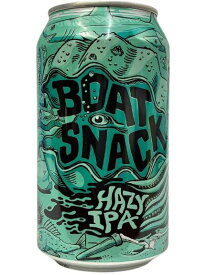 （単品）ブートストラップ　ボートスナック　ヘイジーIPA 6.2％ 355ml缶 【要冷蔵商品】【クラフトビール】【アメリカ】【Bootstrap Brewing Company】