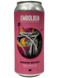 �i�P�i�j�G���{�[���f���E�u���[�N�� ���R�[�h West Coast IPA 6.8�� 473ml�ʁ@�y�N���t�g�r�[���z�y�T���f�B�G�S�z�yEmbolden�z�y3���V���i�z
