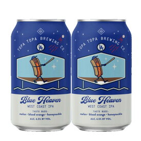 トパトパ・ブルーヘブン　West Coast IPA 6.5％ 355ml×2本組 【要冷蔵商品】【クラフトビール】【アメリカ】【TopaTopa】