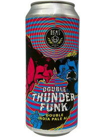 （単品）ベントウォーター・ダブルサンダーファンク　DIPA 9.2％ 473ml 【要冷蔵商品】【クラフトビール】【アメリカ】【Bent Water】【6月新商品】