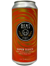 （単品）ベントウォーター・スーパースルース　New England ダブルIPA 8％ 473ml 【要冷蔵商品】【クラフトビール】【アメリカ】【Bent Water】【6月新商品】