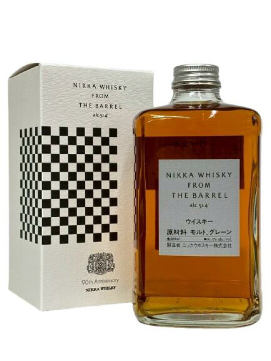 楽天市場】ニッカ フロム・ザ・バレル 51.4度 500ml 【90周年記念 