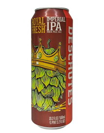 （単品）デシューツ・ロイヤルフレッシュ インペリアルIPA 9.0% 568ml缶 【要冷蔵商品】【クラフトビール】【アメリカ】【Deschutes】