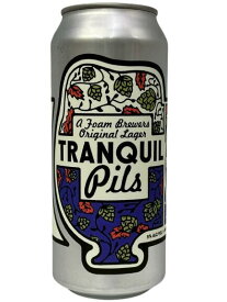 （単品）フォームブリュワーズ　トランクイル・ピルス（Lager） 5％ 473ml缶 【要冷蔵商品】【クラフトビール】【アメリカ】【Foam Brewers】
