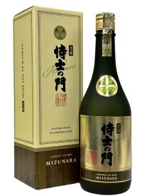 芋焼酎　古酒　侍士の門　ミズナラ樽貯蔵　25度　720ml　【箱入り】【鹿児島県】【太久保酒造】【限定品】