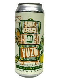 （単品）グリーンチーク・ スーツケース・オブ・ユズ（横浜ベイコラボ）Yuzu Gose 5％ 473ml 【要冷蔵商品】【クラフトビール】【アメリカ】【カリフォルニア】【横浜ベイブルーイング】【コラボビール】