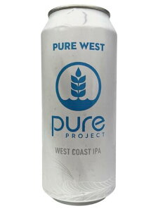 �i�P�i�j�s���A�v���W�F�N�g�@Pure West / �s���A�E�F�X�g�@West Coast IPA�@6.3�� 473ml�ʁy�v�①���i�z�y�N���t�g�r�[���z�yPure Project�z�y3���V���i�z