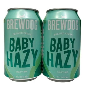 【在庫限りの特別価格】ブリュードッグ・ベビーヘイジー　ヘイジーIPA 3.0％ 330ml缶×2本組 【賞味期限：7月26日】【クラフトビール】【スコットランド】【ブリュードッグ】【BrewDog】