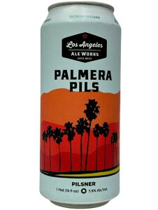�i�P�i�j���T���[���X�E�p�������E�s���X�@Pilsner 5.6�� 473ml�ʁy�v�①���i�z�y�N���t�g�r�[���z�y�A�����J�z�yLos Angeles Ale Works�z�yPalmera Pils�z�y4���V���i�z