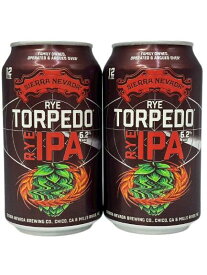 【ロゴ（赤）】シエラネバダ・ ライ・トルピード　Rye IPA　6.2％ 355ml缶×2本組【要冷蔵商品】【クラフトビール】【アメリカ】【SIERRA NEVADA】【6月新商品】