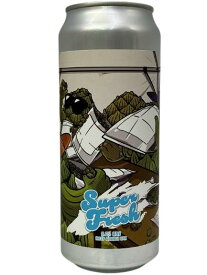 （単品）ウエストコーストブリューイング　Super Fresh（スーパーフレッシュ）Hazy Double IPA 8.0％ 510ml缶【要冷蔵商品】【クラフトビール】【コラボビール】【静岡】【West Cast Brewing】【東京】【Inkhorn Brewing】【5月新商品】
