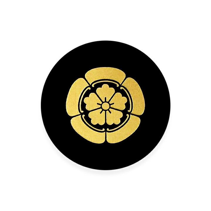 楽天市場 家紋 コースター 織田木瓜 織田信長 戦国武将 グッズ 戦国武将 家紋 かっこいい Tsu Te To 楽天市場店