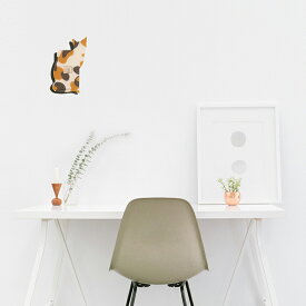 シルエットスイッチプレート ねこもの 三毛 Type-A