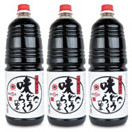 《送料無料》東北醤油 キッコーヒメ 味どうらくの里 1.8L × 3本【まとめ買い】