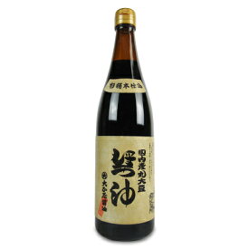 【マラソン限定クーポン配布中】大正屋醤油 国内産丸大豆醤油 720ml