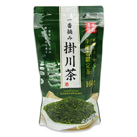 赤堀商店 本格濃厚 一番摘み掛川茶 茶葉 160g 静岡県産 煎茶