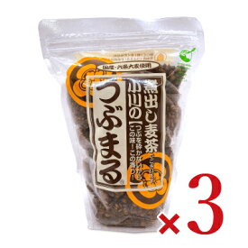 【月初め34時間限定！最大2200円クーポン配布中！】小川の煮出し麦茶 つぶまる 13g × 20パック（ソイロン） × 3袋［小川産業］