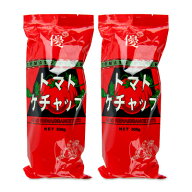 【マラソン限定クーポン配布中】ユーサイド 優彩堂トマトケチャップ 300g × 2本【まとめ買い】