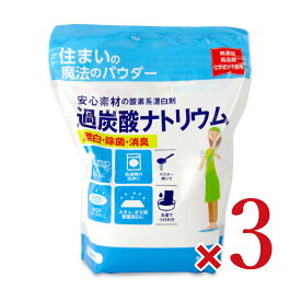 【月初め34時間限定！最大2200円クーポン配布中！】丹羽久 住まいの魔法のパウダー過炭酸ナトリウム 1kg × 3袋