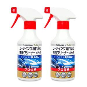 【マラソン限定!最大2000円OFFクーポン配布中!】KeePer キーパー コーティング専門店の鉄粉クリーナーボディ用 300ml × 2本