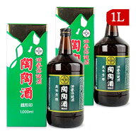 《送料無料》陶陶酒本舗 陶陶酒 銭形印 辛口 1L×2箱 健康酒【まとめ買い】