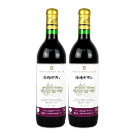 【最大2200円OFFのスーパーSALE限定クーポン配布中！】《送料無料》朝日町ワイン 赤 720ml × 2本