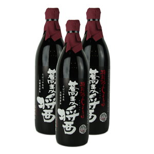 【マラソン限定!最大2000円OFFクーポン配布中!】《送料無料》丸正醸造 蕎麦醤 900ml × 3本