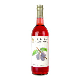 【マラソン限定クーポン配布中】はこだてわいん とまこまい ハスカップわいん（甘味果実酒）720ml 赤